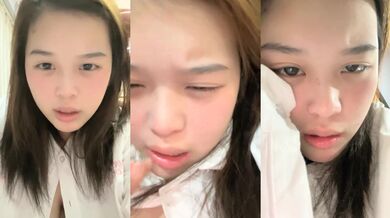 奶控福利，全网最大奶子来了【甜甜甜甜圈】就问各位大哥，这奶子大不大，震撼，惊人 (4)